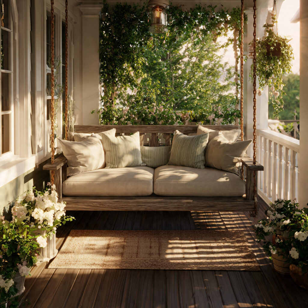 A Classic Porch Swing