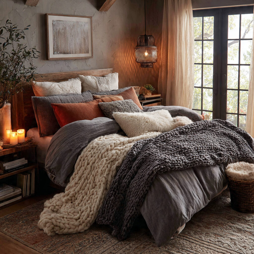 Textured Layered Bedding