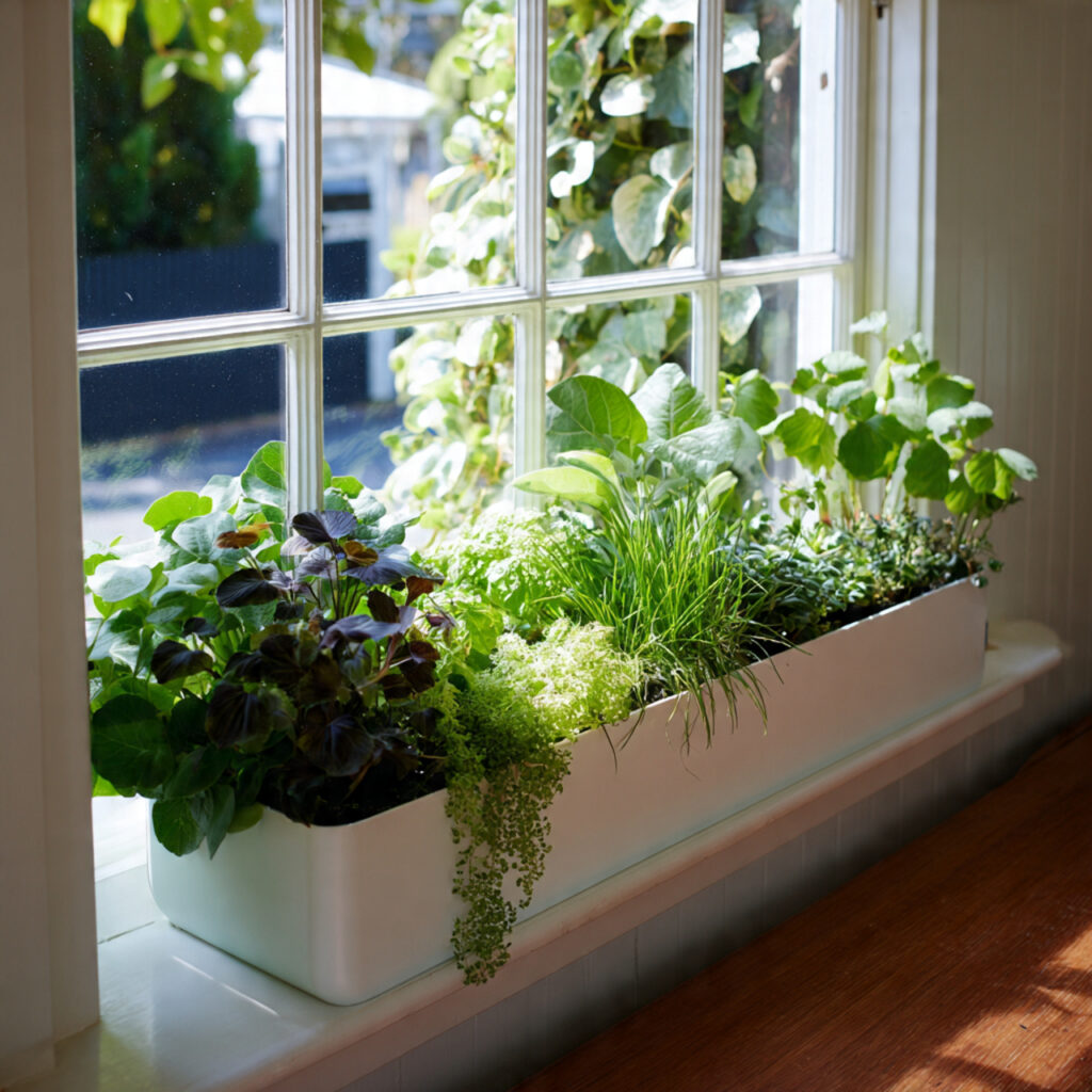 A Summer Window Box Inside