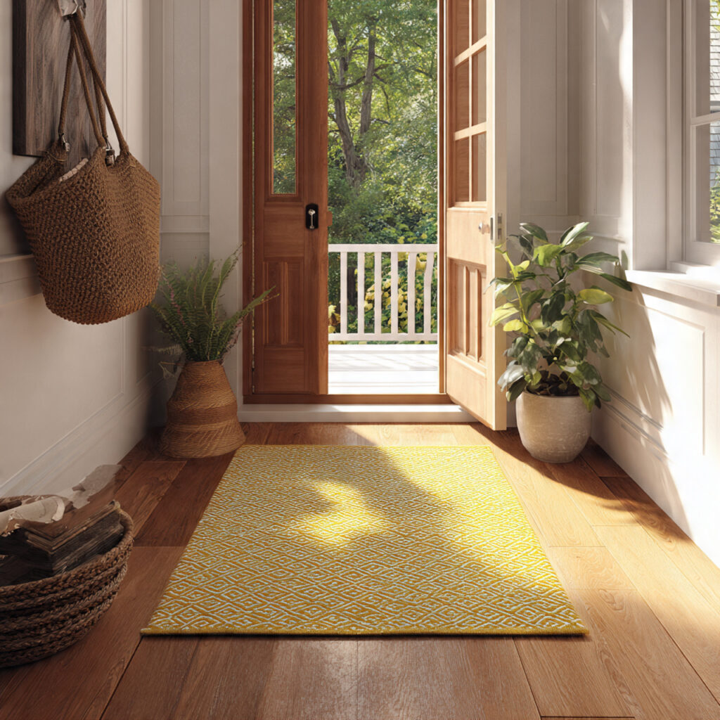 A Bright Summer Welcome Mat