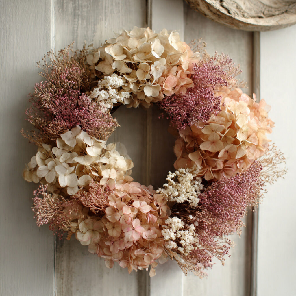 Dried Hydrangea Elegance