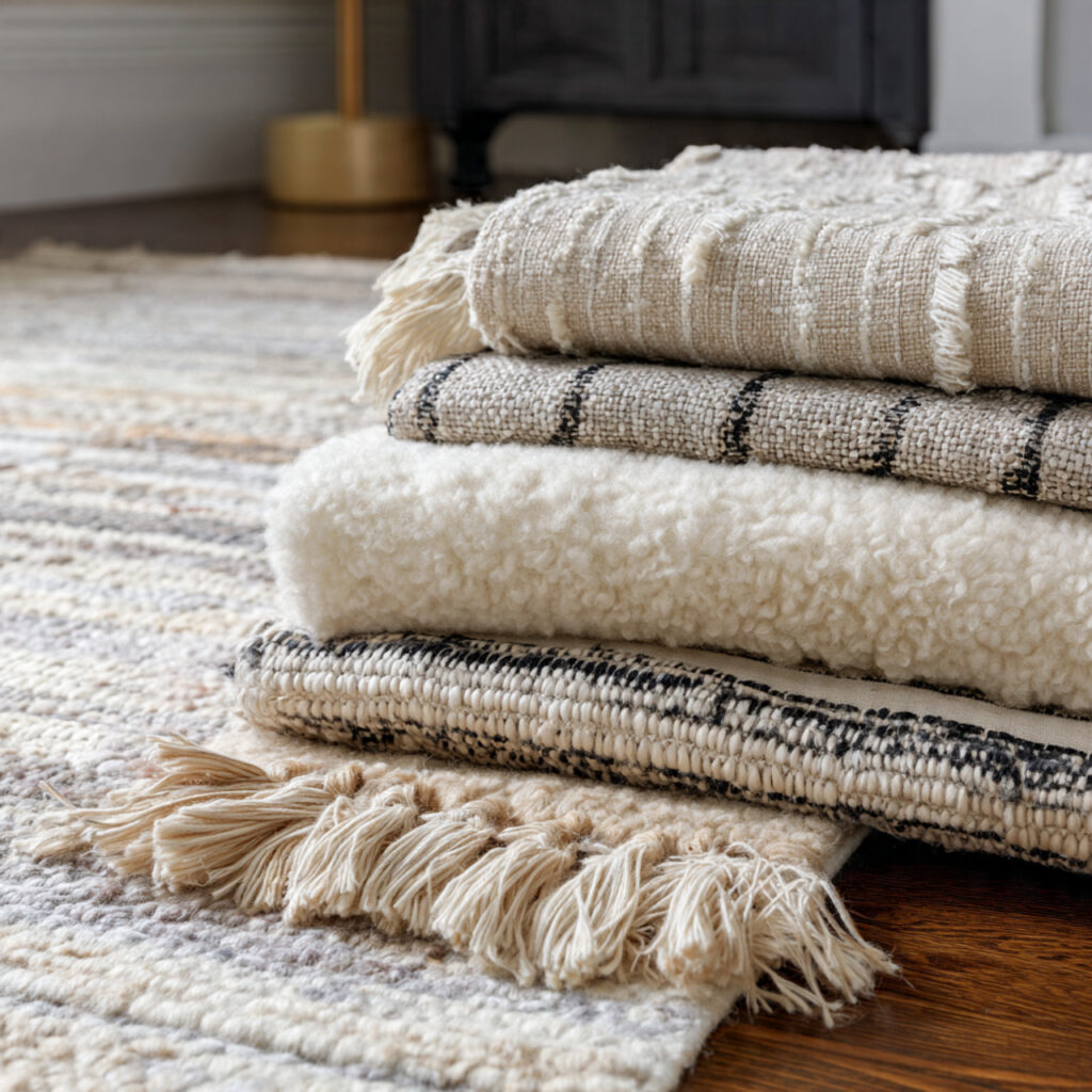 21 Cozy Bedroom Ideas That Make Your Space Warm, Relaxing, and Perfect for Everyday Comfort 13 Layer Rugs for Extra Warmth and Texture