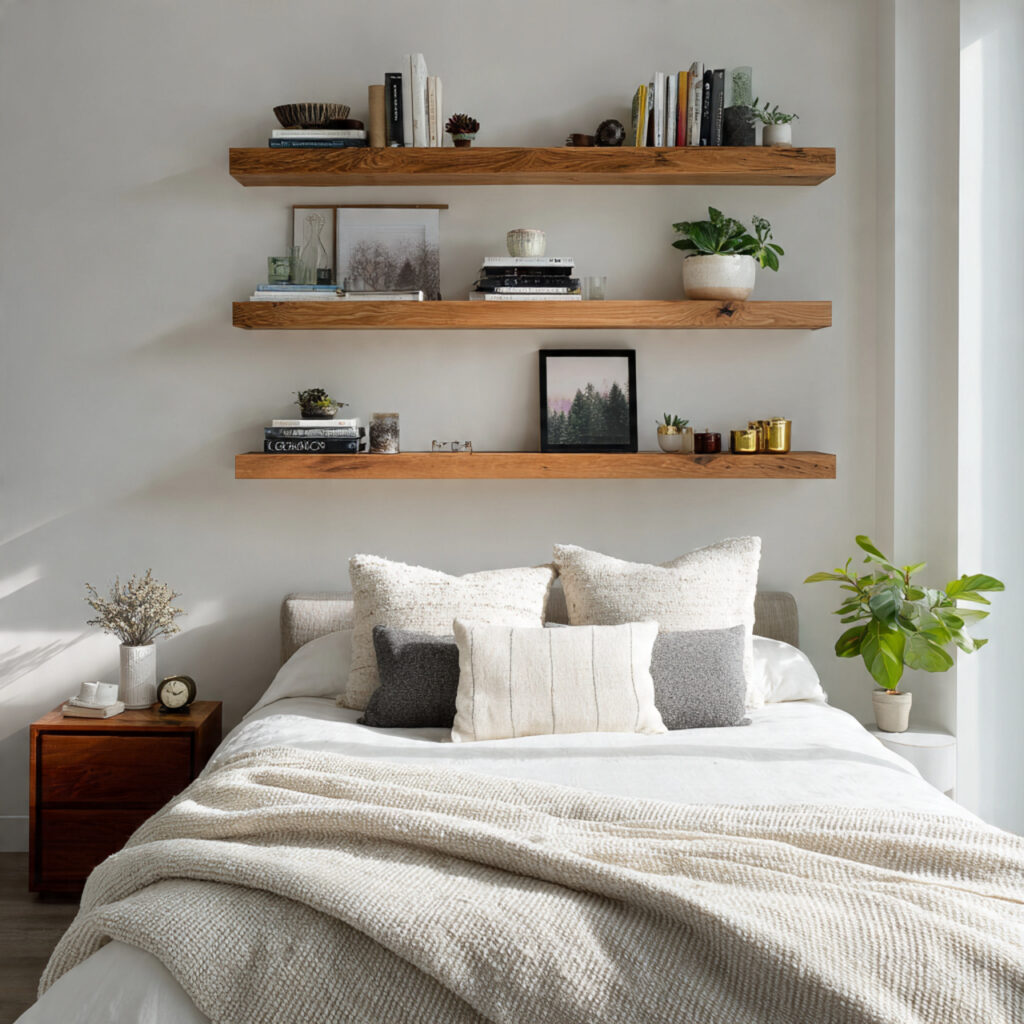 Mount Floating Shelves for Display and Storage