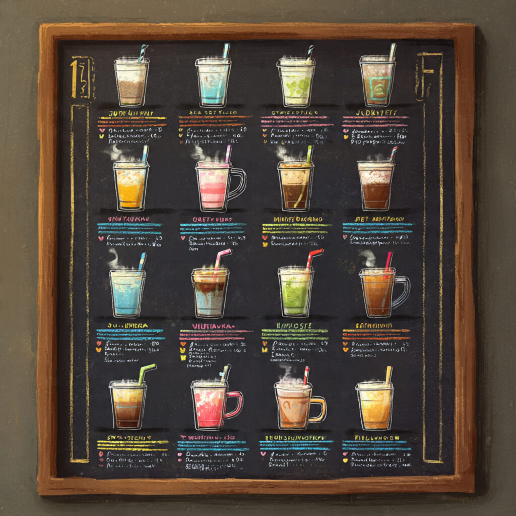 26 Summer Chalkboard Ideas That Add a Fun, Creative Touch to Your Home Try These Cute Designs Today 18 A Daily Coffee or Drink Order Board