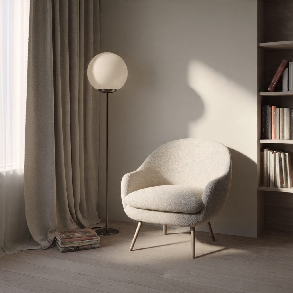 27 Modern Bedroom Ideas That Create a Sleek, Elegant, and Pinterest-Perfect Space Instantly 18 Add a Minimal Reading Corner With a Single Chair and Lamp