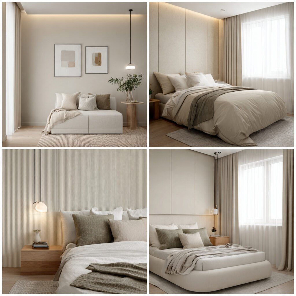 28 Bedroom Ideas 2026 That Bring Modern Trends and Fresh Style Into Your Space Stay Ahead Now 18 Create a Tonal Monochrome Bedroom