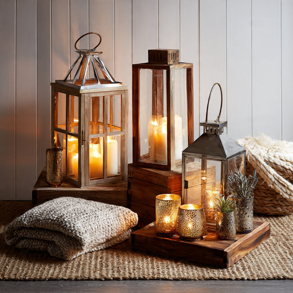 Lanterns for Outdoor-Indoor Living