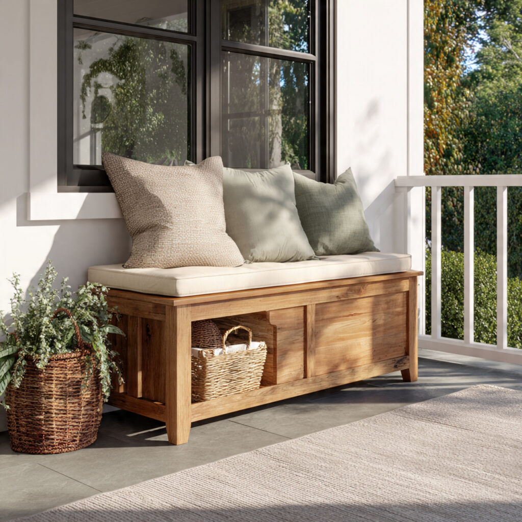 Outdoor Storage That Doubles as Decor