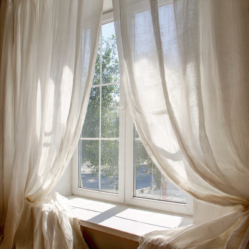 Lighter Curtains or Sheer Panels