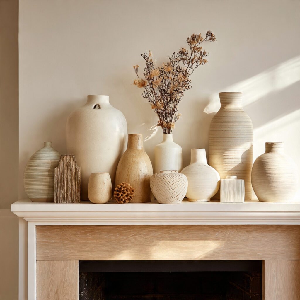 Ceramic Objects in Natural Tones