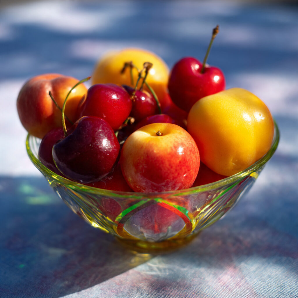 Fruit Bowl as a Living Decoration
