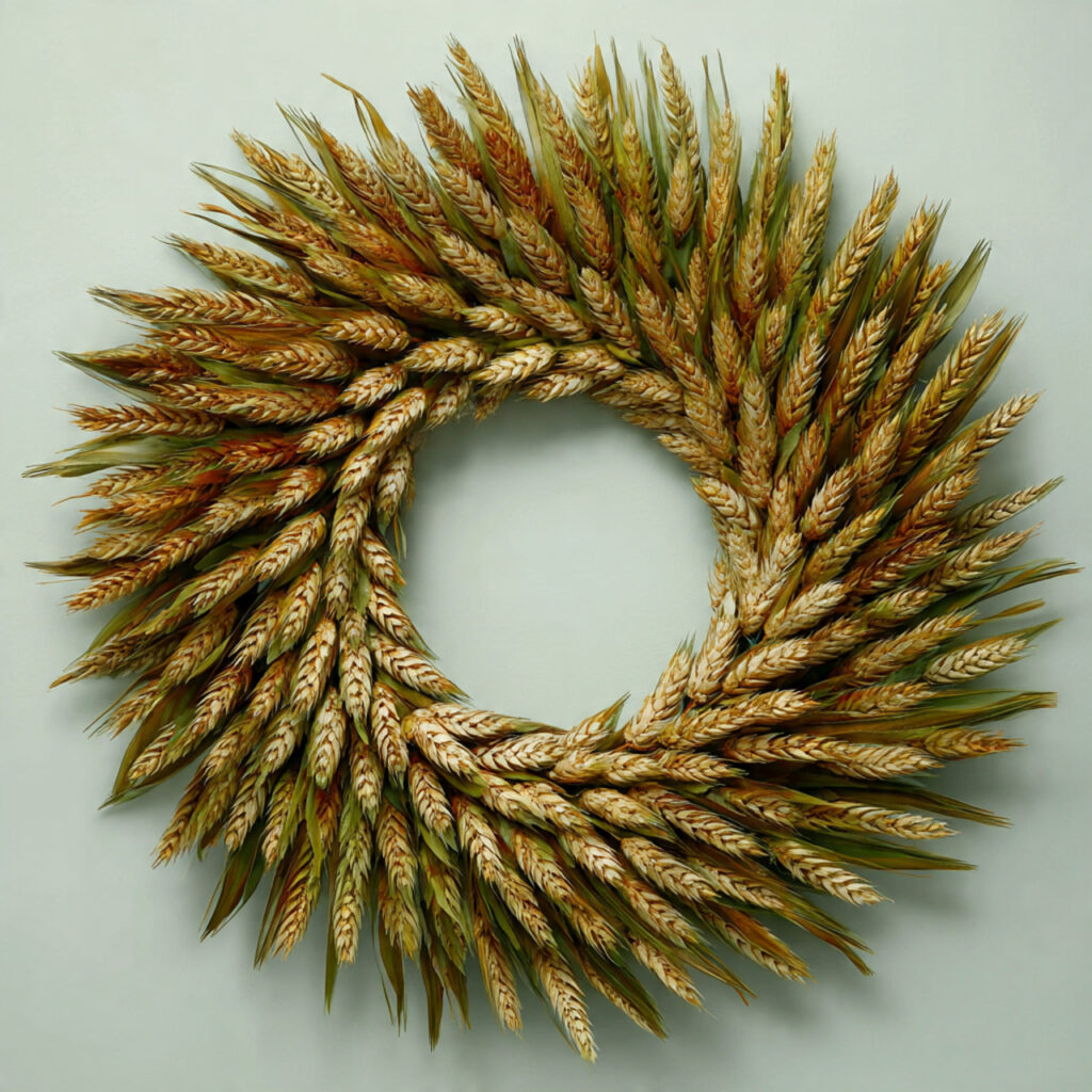 Sunburst Wheat Design