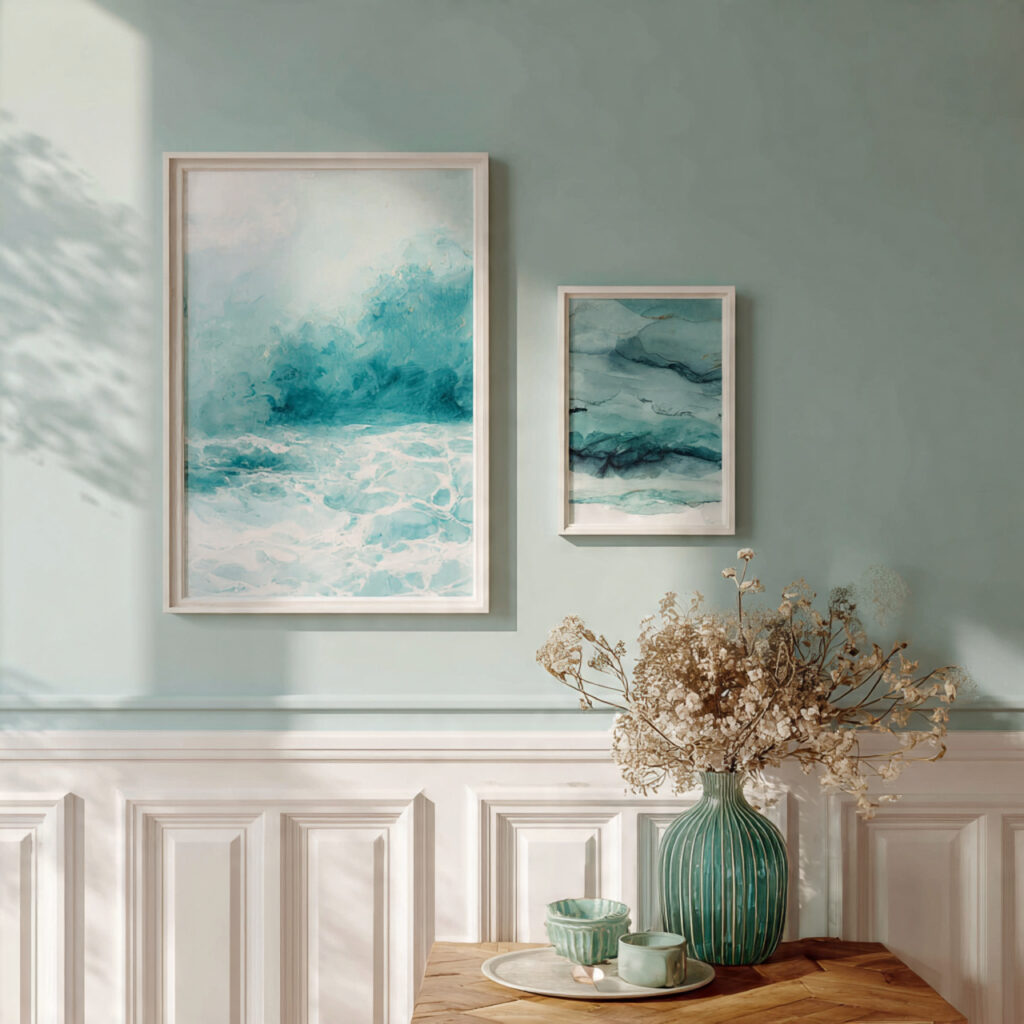 Mermaid-Inspired Wall Art