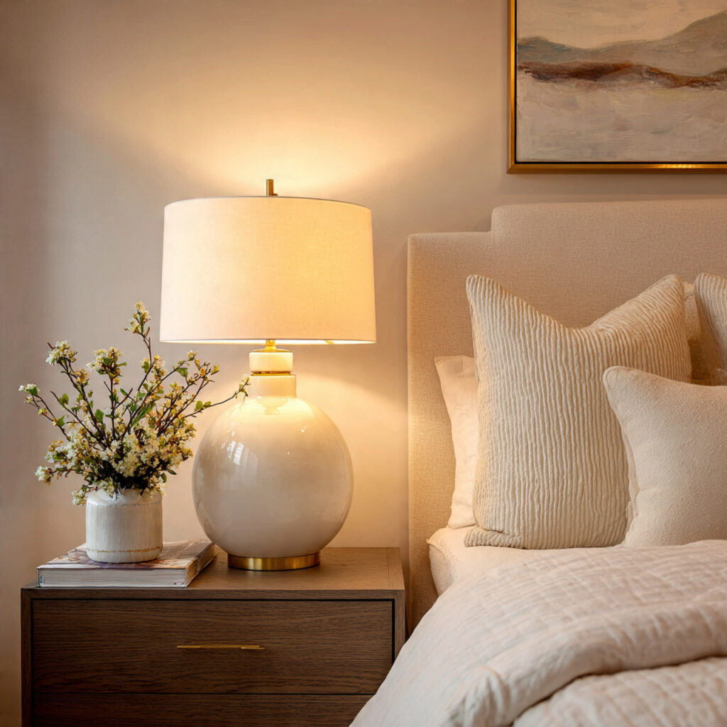 Consistent Lampshades and Light Fixtures