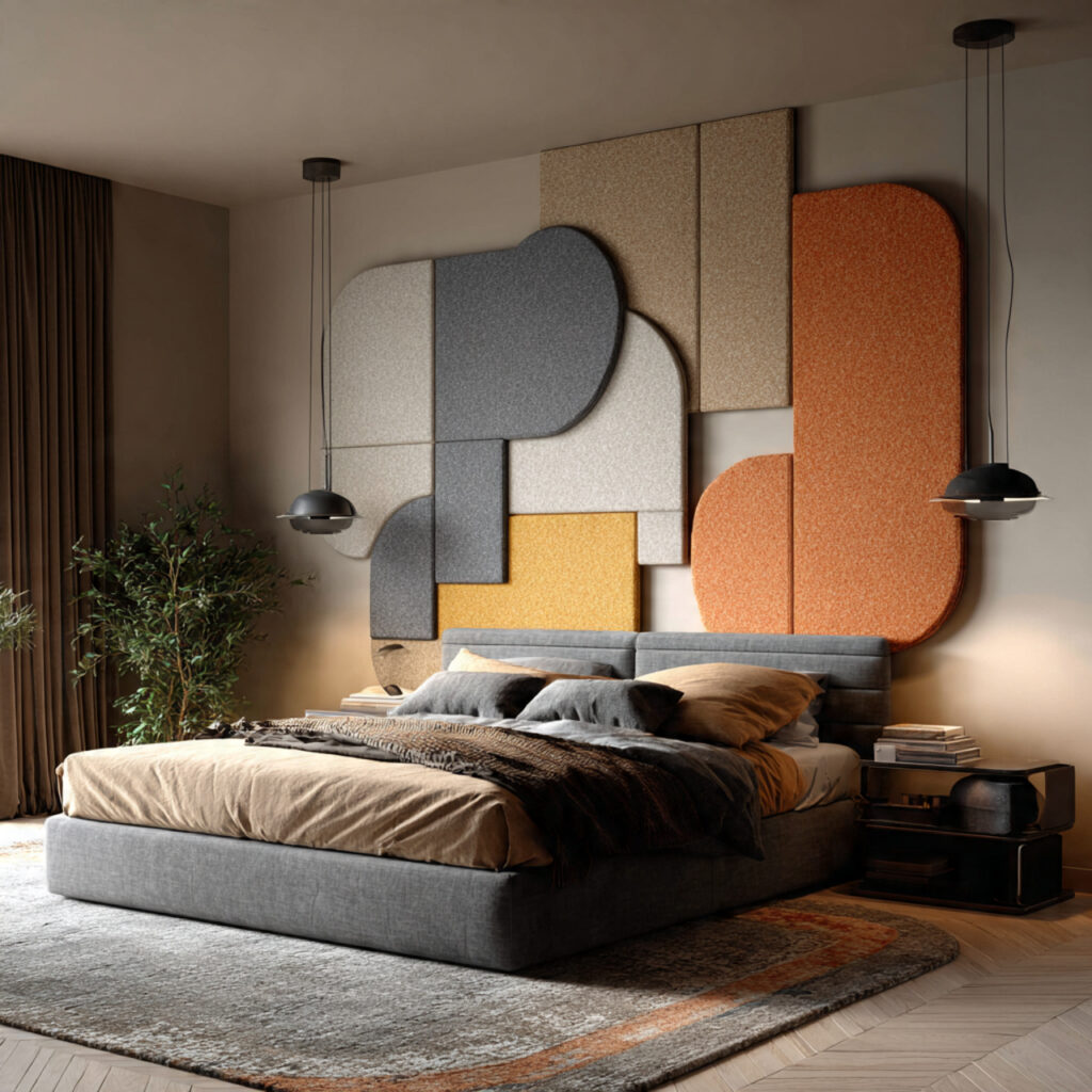 28 Bedroom Ideas 2026 That Bring Modern Trends and Fresh Style Into Your Space Stay Ahead Now 24 Add Acoustic Panels as a Design Feature