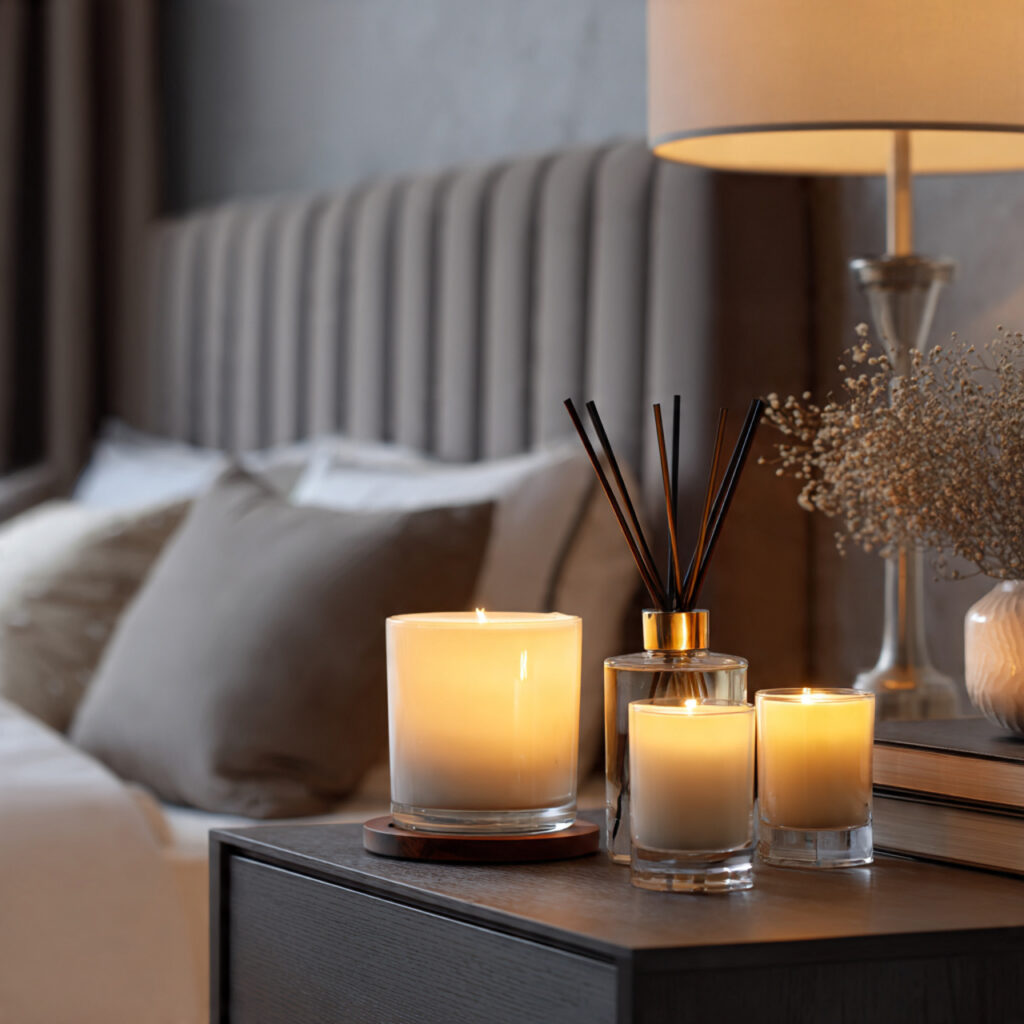 Introduce Scent With Candles and Diffusers