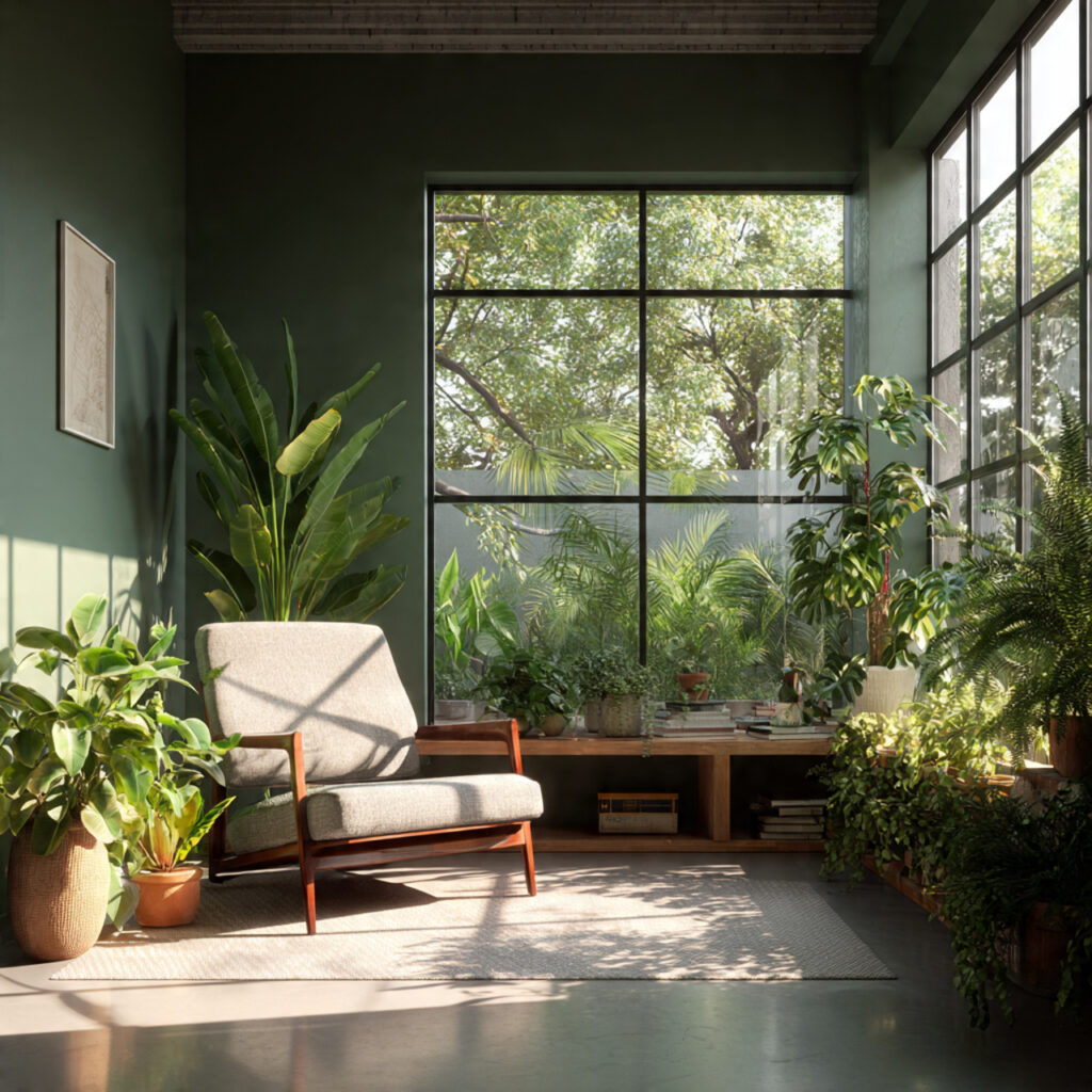 Outdoor-Indoor Plant Connection