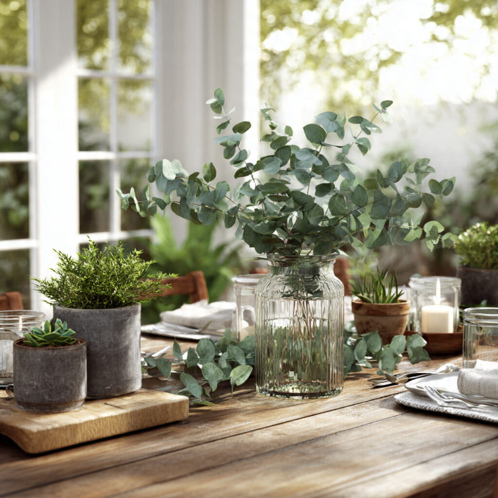 Use Fresh Greenery for Natural Charm
