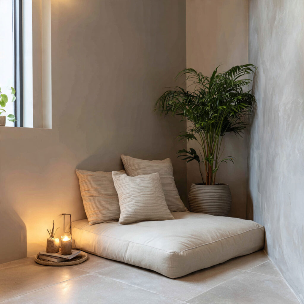 28 Bedroom Ideas 2026 That Bring Modern Trends and Fresh Style Into Your Space Stay Ahead Now 29 Create a Dedicated Wellness Corner