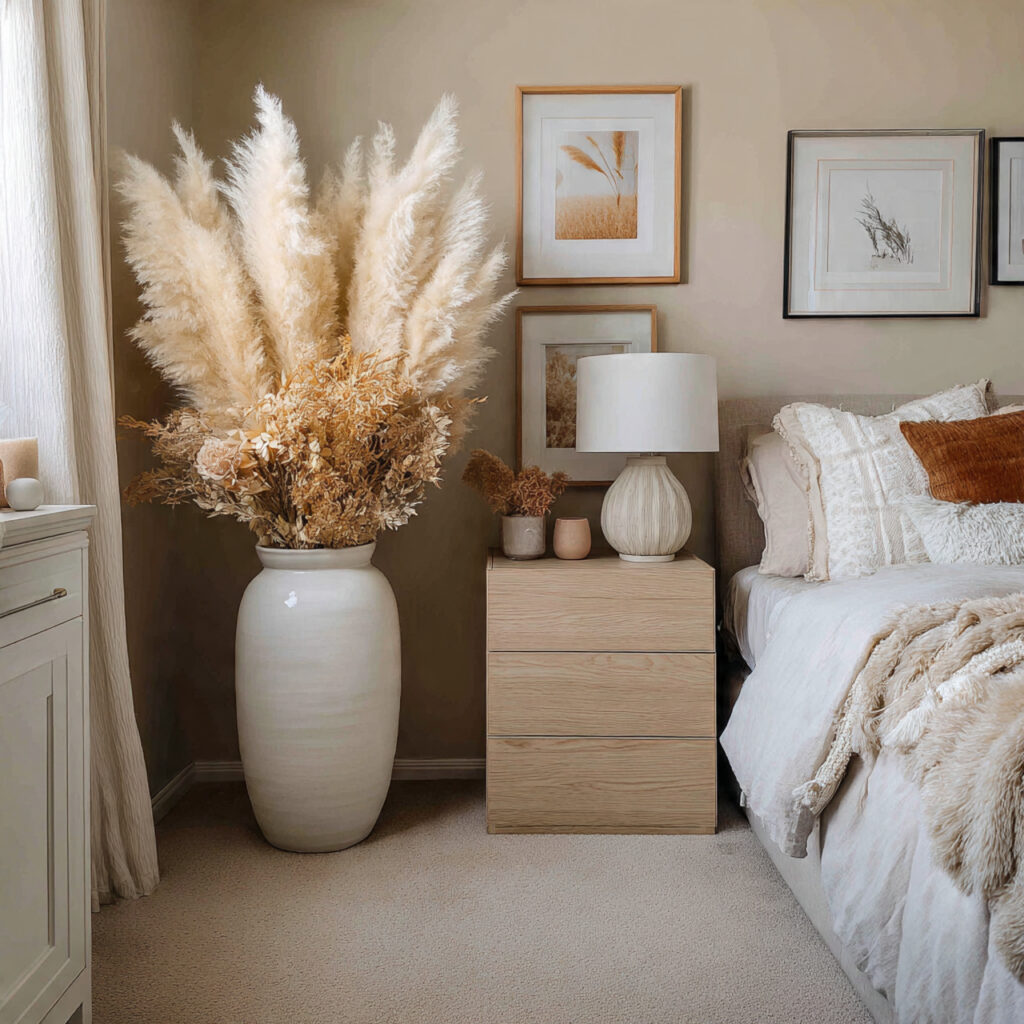 Style a Corner With a Dried Botanical Arrangement