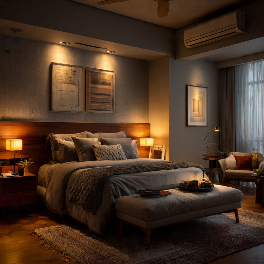 Switch to Warm, Layered Lighting