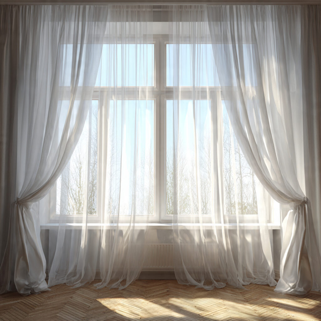 Lighter Curtains for Spring Light