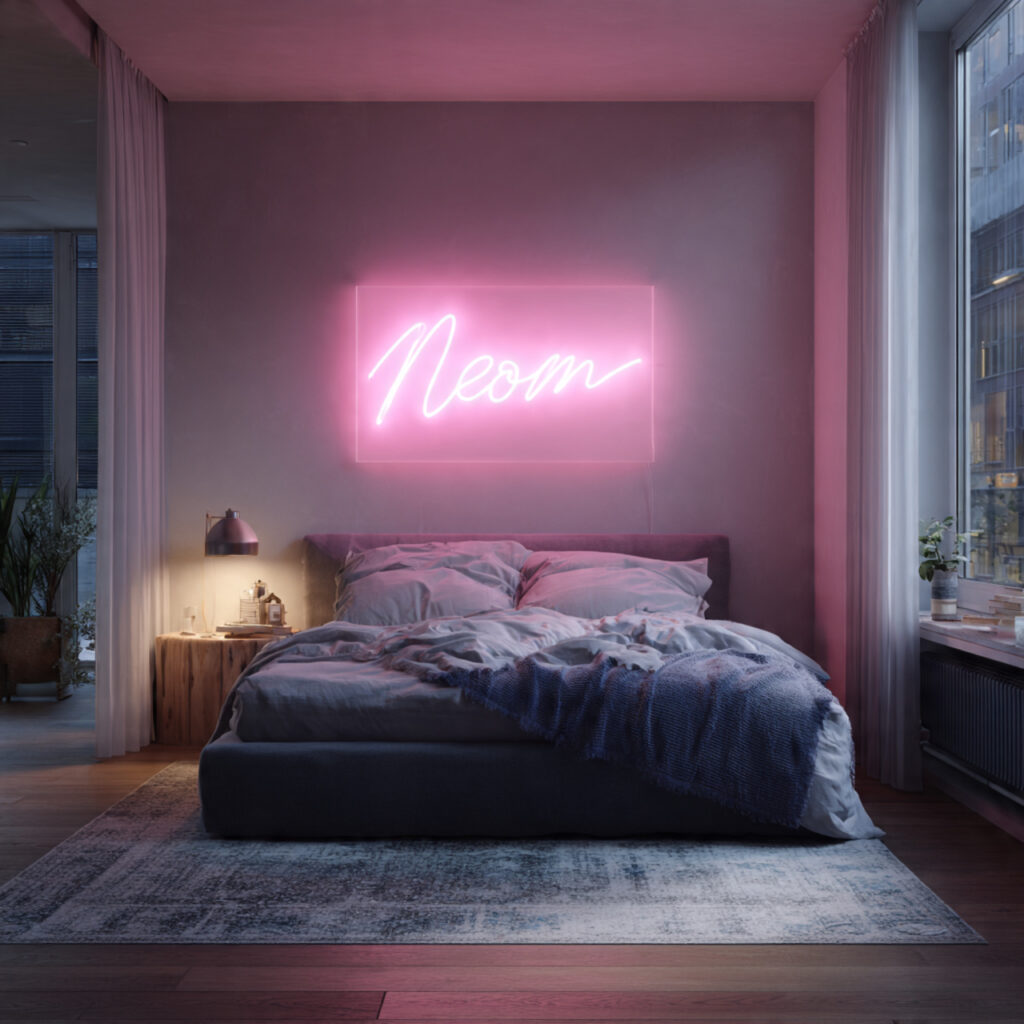 Add a Neon Sign in Your Favorite Quote or Word