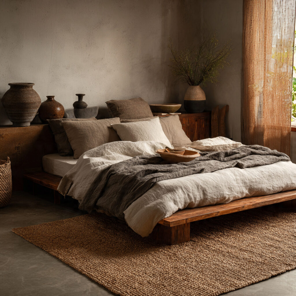 28 Bedroom Ideas 2026 That Bring Modern Trends and Fresh Style Into Your Space Stay Ahead Now 6 Layer Natural Materials Throughout the Room