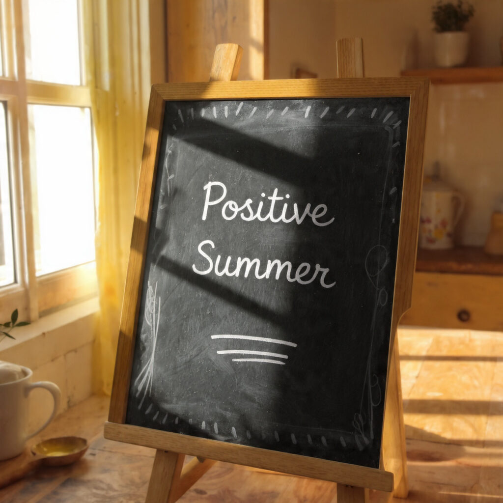 26 Summer Chalkboard Ideas That Add a Fun, Creative Touch to Your Home Try These Cute Designs Today 7 A Morning Affirmation or Daily Quote Board