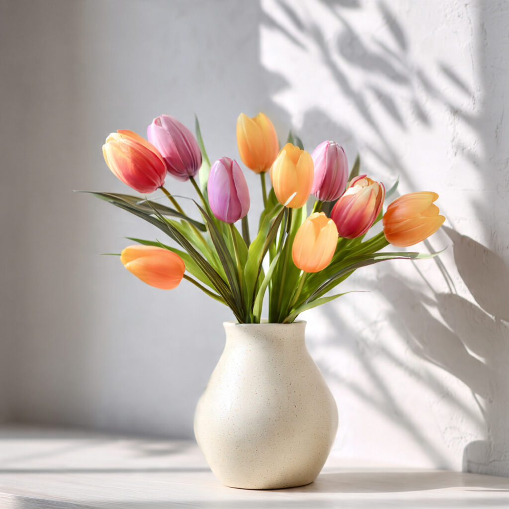 Fresh Tulips or Spring Flowers Weekly