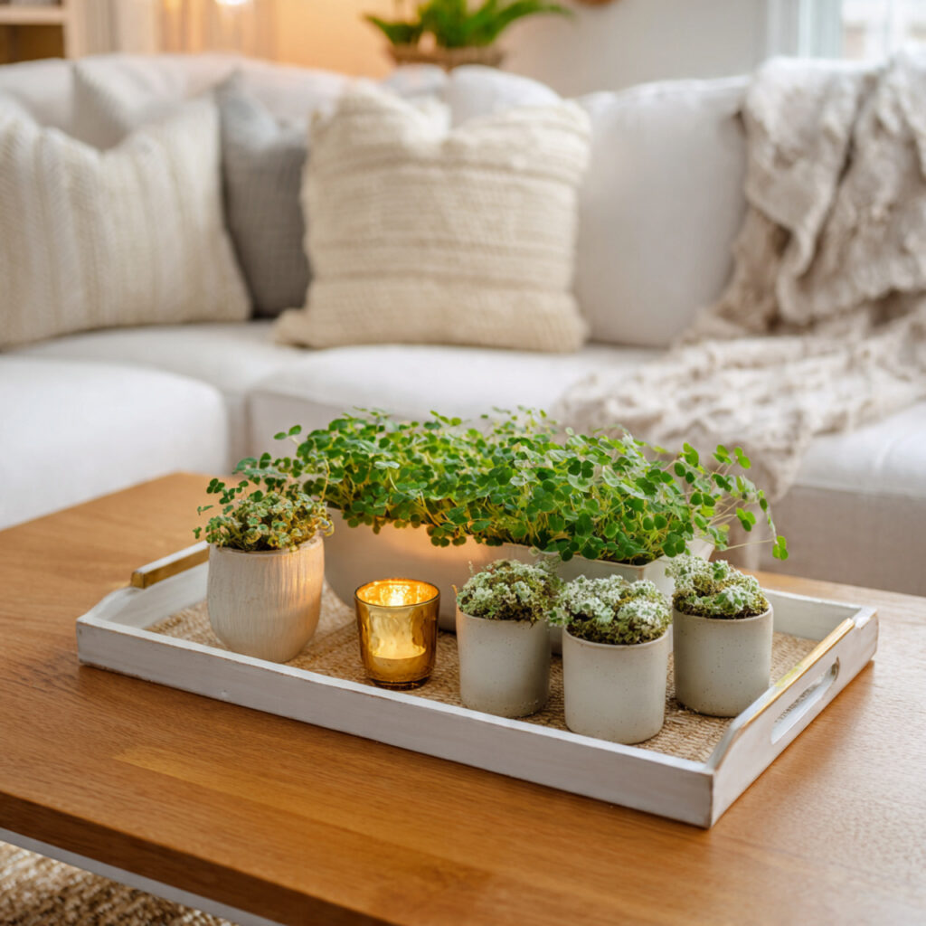 Shamrock and Clover Centerpiece