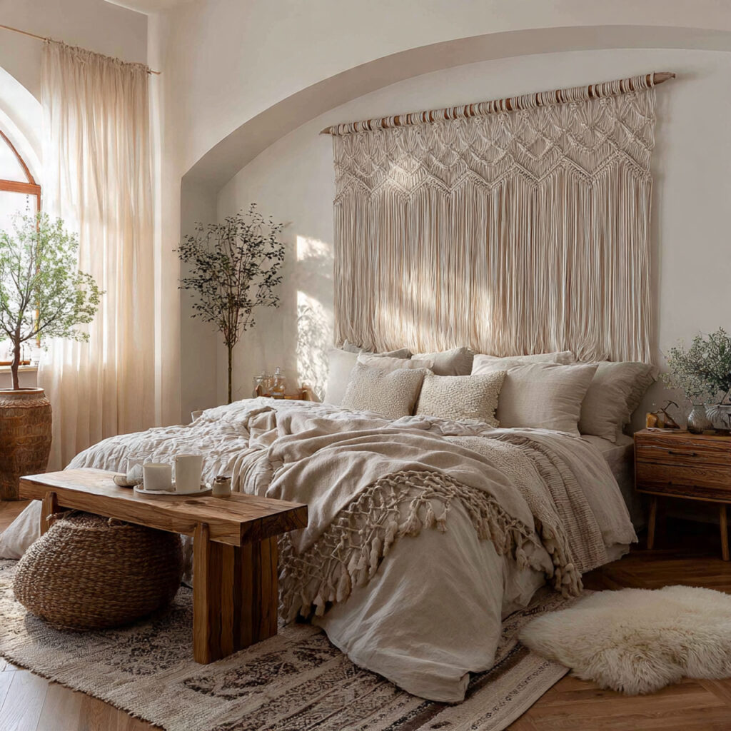 Hang a Macrame Wall Hanging