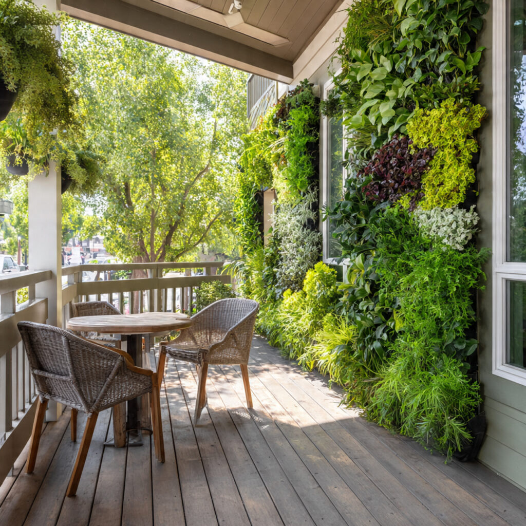 A Vertical Garden or Living Wall