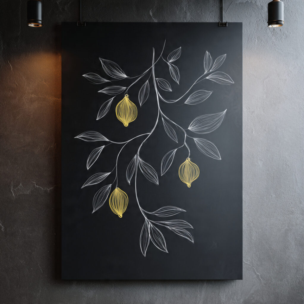 26 Summer Chalkboard Ideas That Add a Fun, Creative Touch to Your Home Try These Cute Designs Today 10 A Lemon Branch or Citrus Design