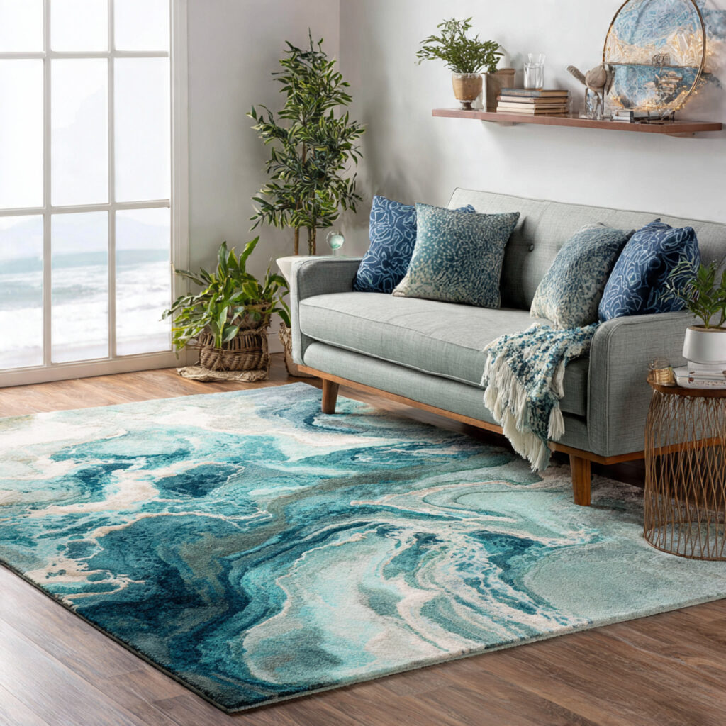 Ocean-Inspired Rugs