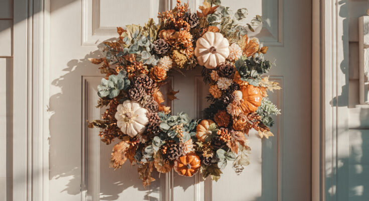 Fall Wreaths for Front Door