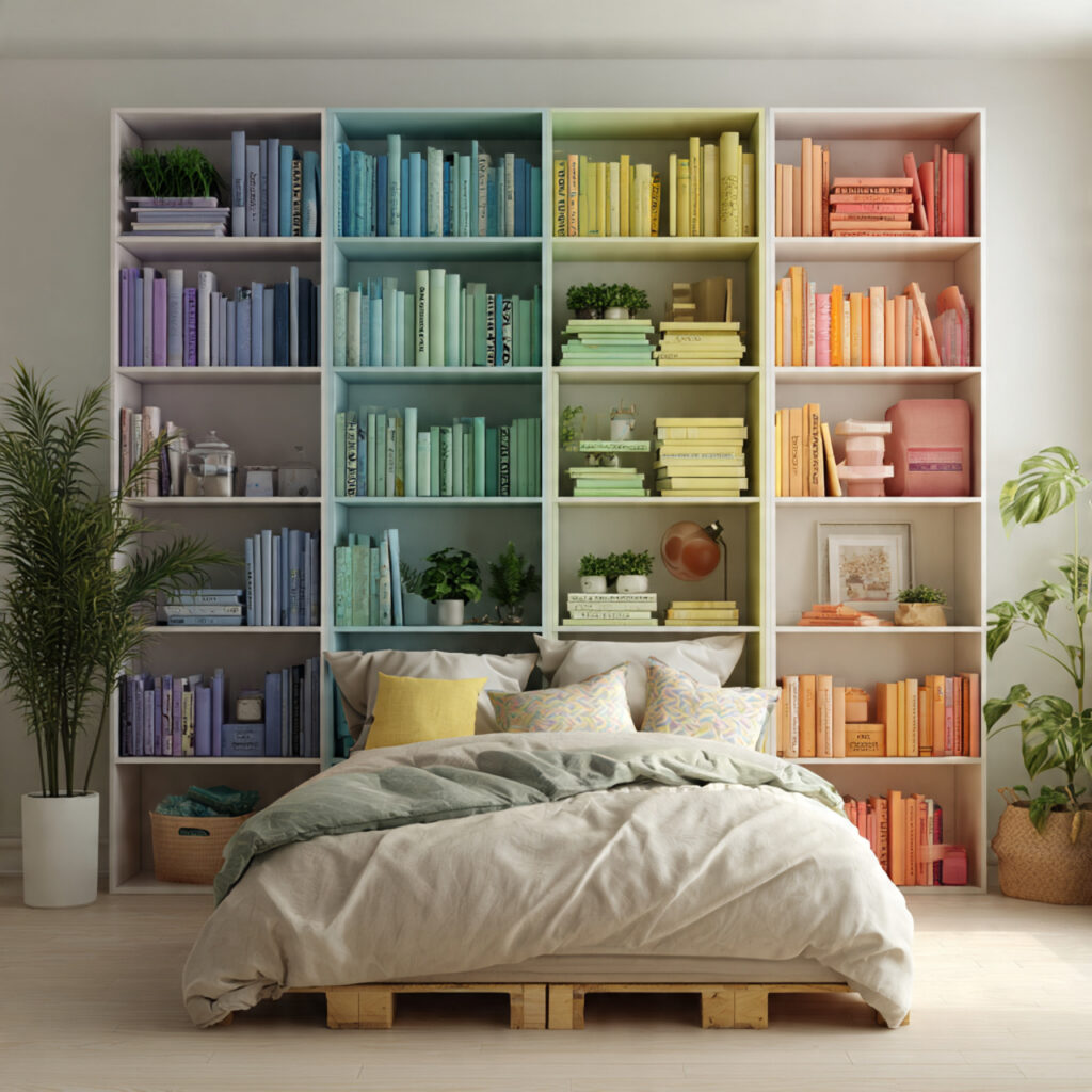 29 Bedroom Organization Ideas That Make Your Room Look Bigger, Cleaner and Pinterest Worthy 19 Bookshelf Organization That Looks Intentional
