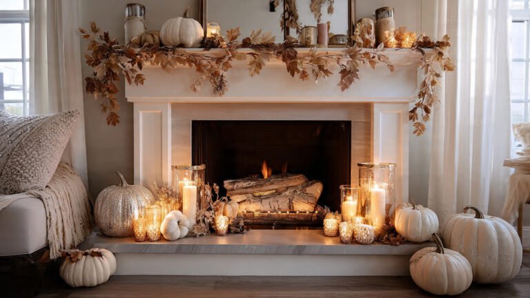 Fall Mantel Decorating Ideas