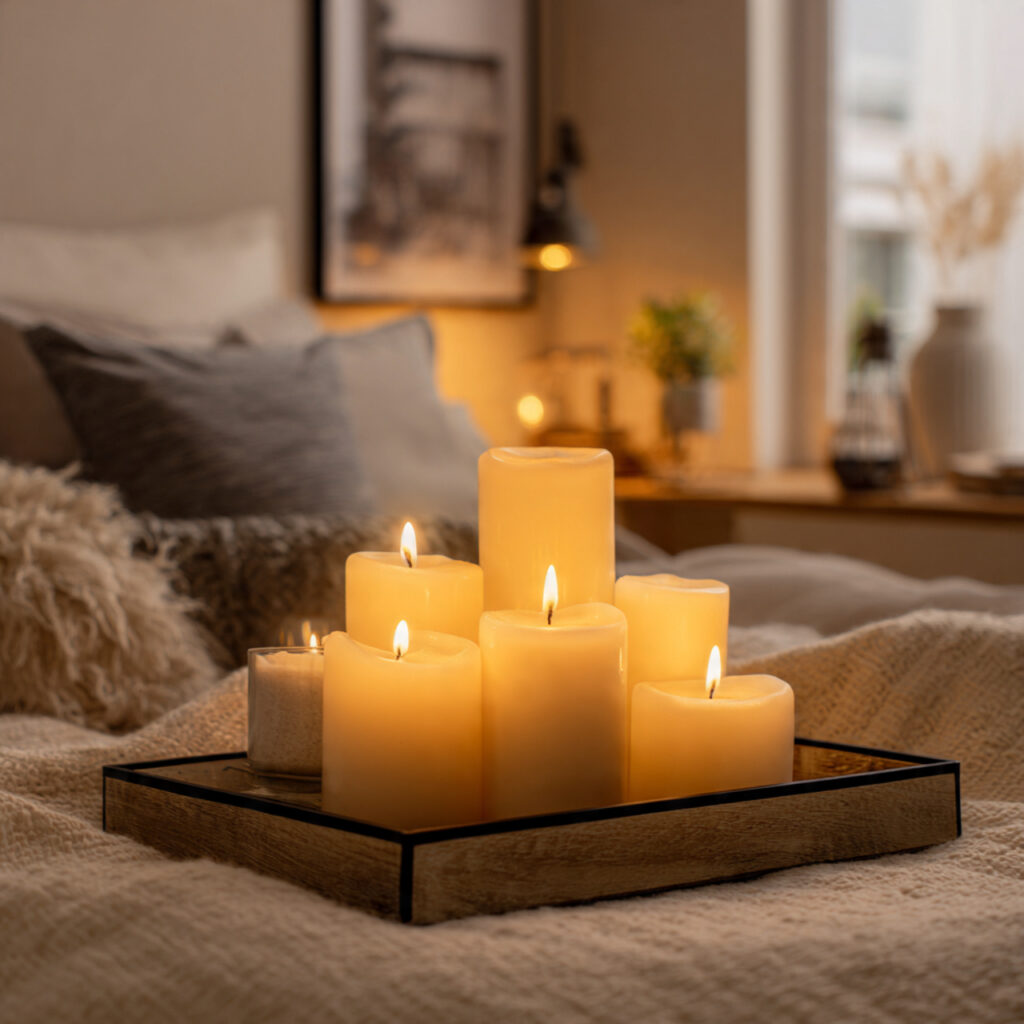 A Candle Collection for Evening Rituals