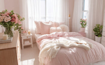 Pink Summer Room