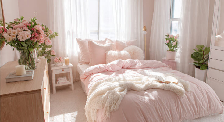 Pink Summer Room