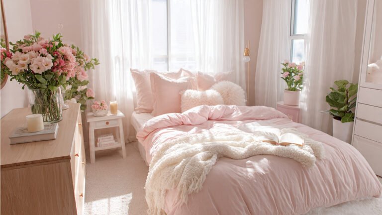Pink Summer Room