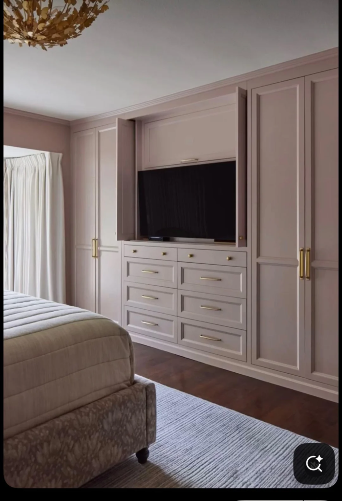 Dusty Lavender in the Bedroom