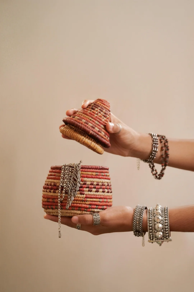 Woven Baskets in Natural Tones