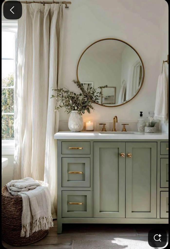 A Neutral Aesthetic Bathroom