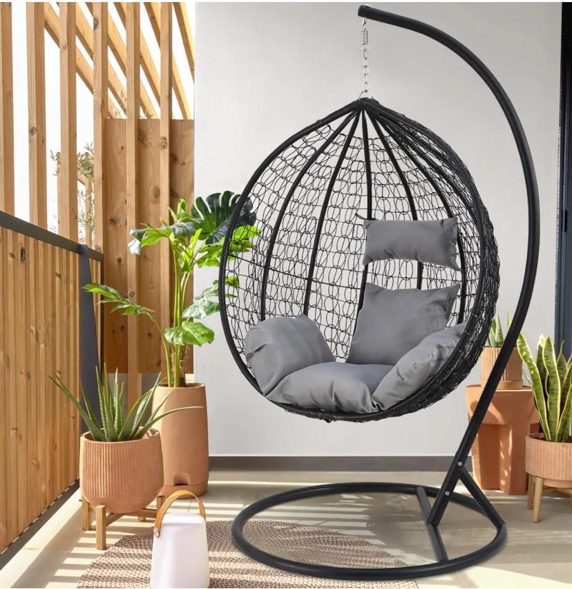29 Cozy Reading Nook Ideas That Turn Any Corner Into a Relaxing Escape You'll Never Want to Leave 5 A Hanging Chair or Swing Seat