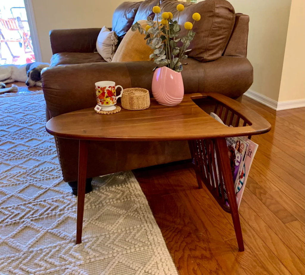 29 Cozy Reading Nook Ideas That Turn Any Corner Into a Relaxing Escape You'll Never Want to Leave 16 A Small Side Table With a Magazine Rack