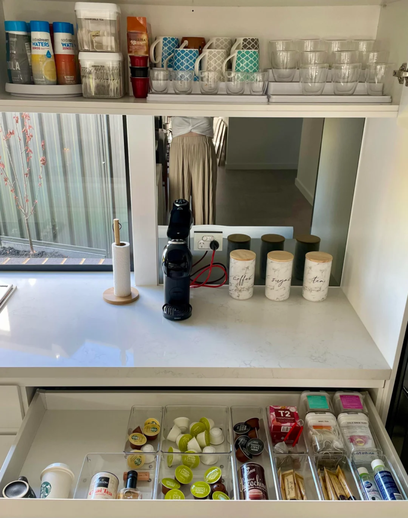 29 Cozy Reading Nook Ideas That Turn Any Corner Into a Relaxing Escape You'll Never Want to Leave 20 A Hot Drink Station Within Reach