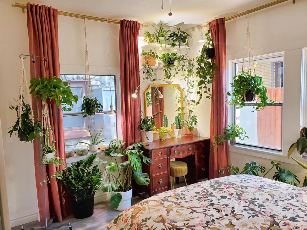 Curtains or Fabric to Create Enclosure