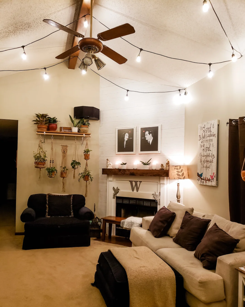 26 Apartment Reading Nook Ideas That Make Small Spaces Feel Warm, Stylish, and Super Cozy 10 Battery-Operated String Lights for Atmosphere